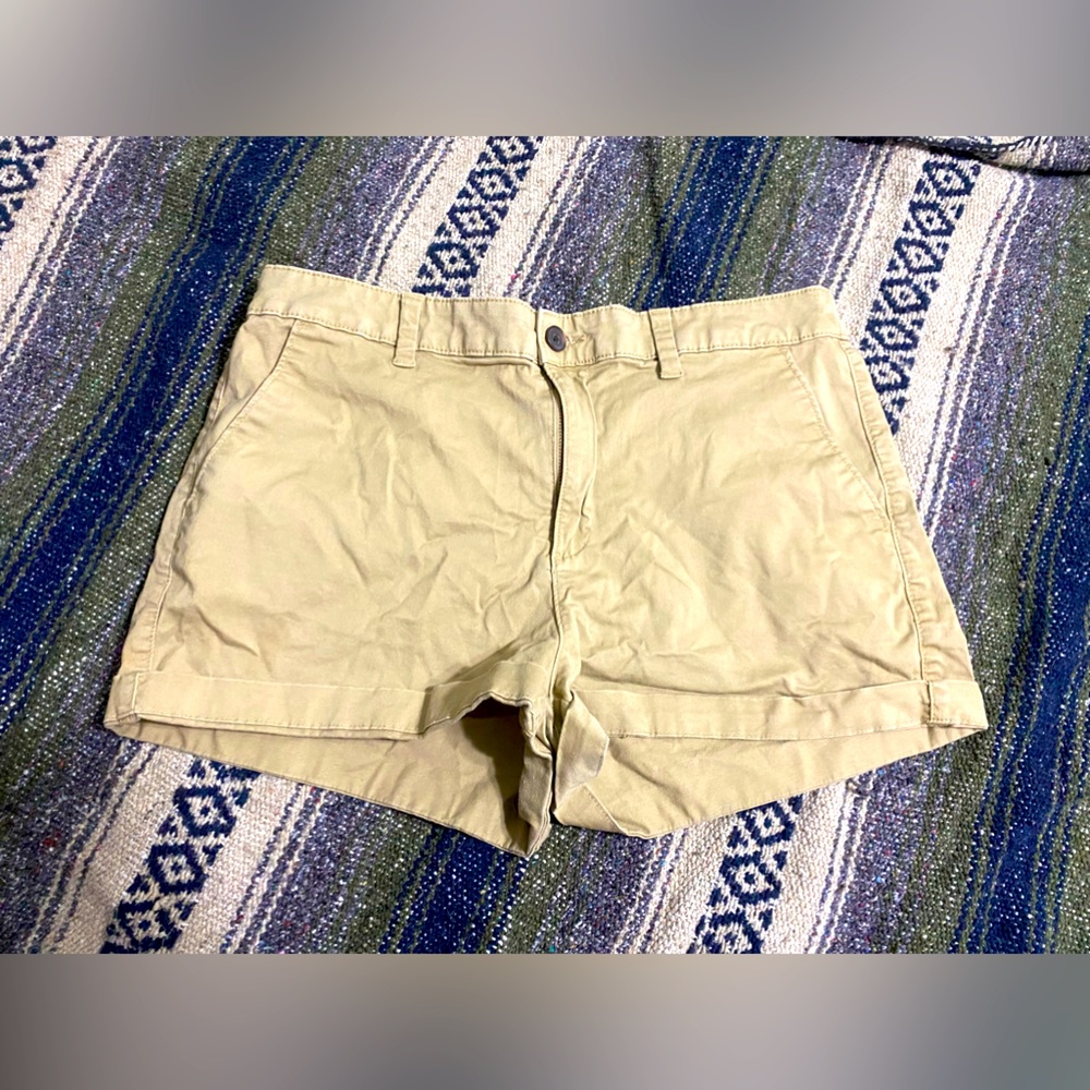A New Day. Khaki Shorts